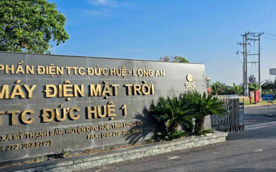 Dự Án Nhà Máy Điện Năng Lượng Mặt Trời Đức Huệ, Long An