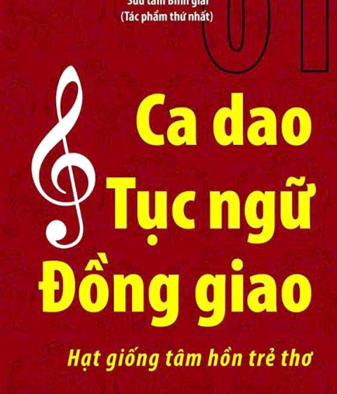Ca dao Tục ngữ Đồng giao - Hạt giống tâm hồn trẻ thơ. Pdf