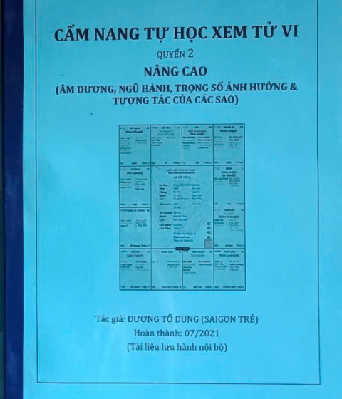 Cẩm Nang Tự học Xem Tử Vi Quyển 2 Pdf
