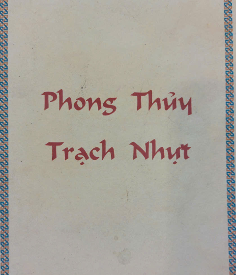 PHONG THỦY TRẠCH NHỰT Pdf