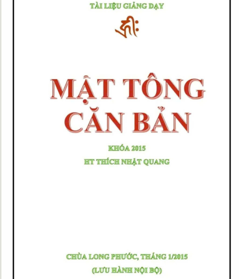 Mật Tông Căn Bản Pdf